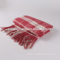 Классический плед Стиль Монголия Китай Одеяло Фабрика Supersoft 100% Twill Merino Wool Blanket, Wool Throw